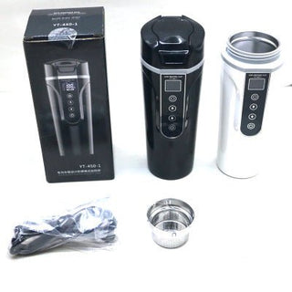 Portable Car Bottle Smart Touch Digital Display Insulated Cup Home.